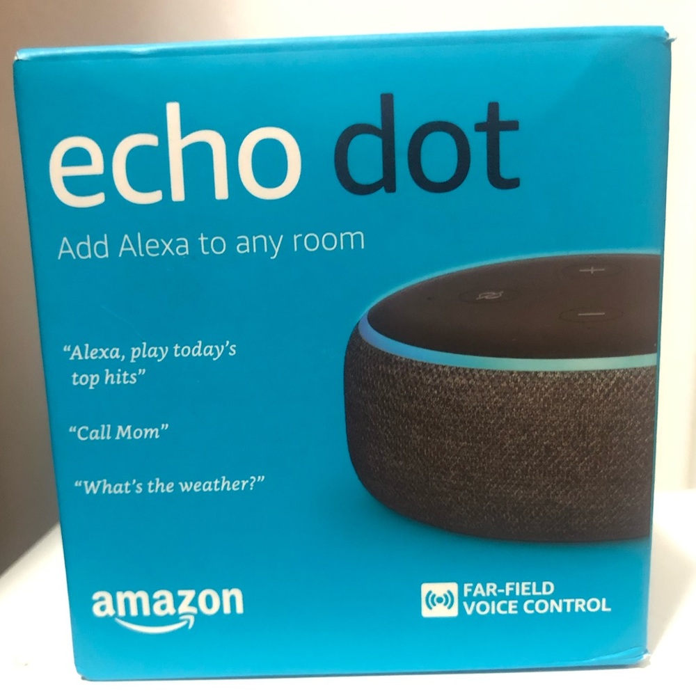 NWOT - UNOPENED - Amazon echo dot - 3rd generation